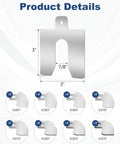 Level Up Your Precision With A 56 Piece Stainless Steel Shim Kit Featuring 3 By 3 Inch Shims In Eight Thicknesses For CNC Alignment
