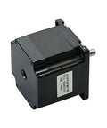 57x57mm Stepper Motor 1.2Nm 3A 1.8 Degree 57HS56 for CNC Milling, side view of black square body with label