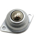 Close-up of 5/8 Inch Swivel Ball Caster Roller Transfers Set of 6 Hardened Steel Ball Units Screw Mounted