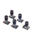 KY-040 Rotary Encoder Module Pack Of 5 With Knob Cap For Arduino 5V Pulse Encoder, 20 Pulses Per Revolution, 15x16.5 Mm Size