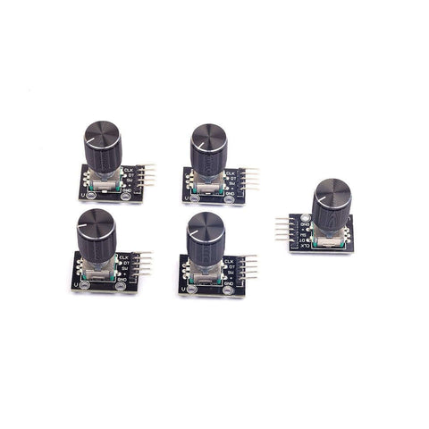 5V Rotary Encoder Module Pack for Arduino, Precise DIY