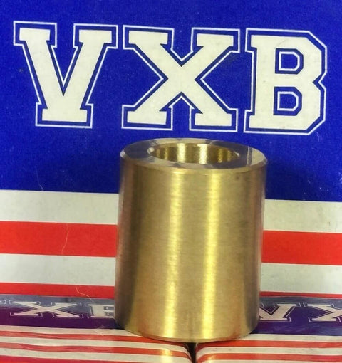 3/8" x 5/8" x 3/4" inch Bearing Bronze Cast Bushing Plain Sleeve front view