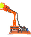 5 DOF Robotic Arm Kit Compatible With Arduino IDE Programmable STEM Educational Tool for Teens and Makers in side view
