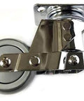 5" inch caster wheel 220 lbs - pu - top plate mount built for smooth motion, steady alignment, and clean installs for CNC