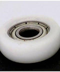 5mm Bore Bearing with 17mm White Plastic round Tire 5x17x6mm - VXB Ball Bearings