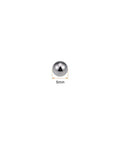 5mm Carbon Steel Bearing Balls, Precision Ball Set of 100, for Bearings and Mechanical Gears, High Hardness and Wear Resistance