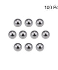 5mm Carbon Steel Bearing Balls, Precision Ball Set of 100, for Bearings and Mechanical Gears, High Hardness and Wear Resistance