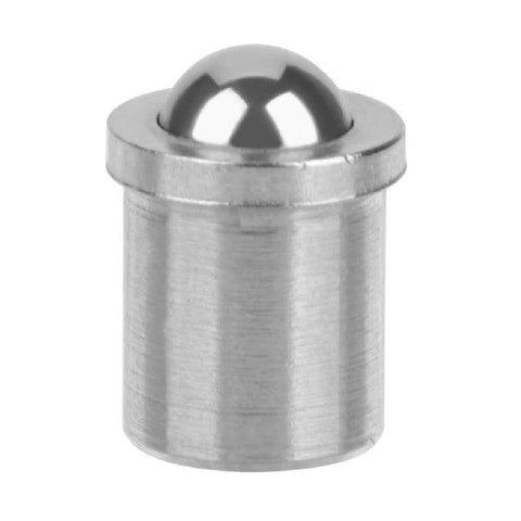 5mm Diameter x 6mm Long Stainless Steel Spring Ball Plunger - VXB Ball Bearings