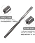 5mm H8 Hand Reamer For Metal And Wood Hole Reaming With Straight Flute 0.197 Inch Cutting Size 87mm Overall Length High Speed Steel Tool