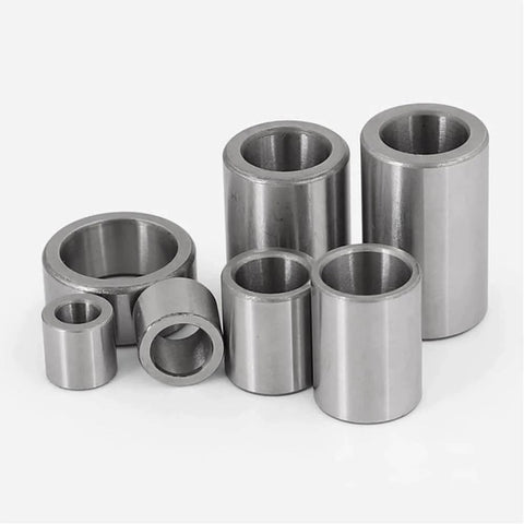 Set of 10 pieces 5mm Inner Diameter 304 Stainless Steel Sleeve Bushing Bearing, Waterproof And Rustproof, High Strength, Precision Machined.