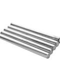 5 Pieces 8 x 100 mm Linear Motion Shaft Rods, chrome plated steel lathe bars for CNC, HRC60 hardness precision ground rods.