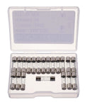 5x20mm Slow Blow Glass Fuses, 3A 250V Time Delay, 0.2 x 0.78 Inch, Pack of 20, in a clear plastic case