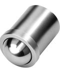 Close-up of 5x5mm Ball Plunger Set, 304 Stainless Steel Spring Loaded Ball Detent Plungers, 10N Elasticity for precise positioning.