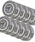 5x9x3 Stainless Steel Shielded Miniature Bearing Pack of 10 - VXB Ball Bearings