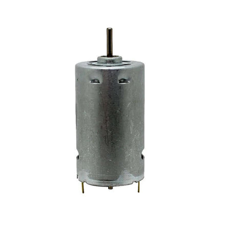 6-12V Mini DC Motor High Torque Gear for Traxxas R/C and Power Wheels PCB DIY Electric Drill, silver metallic housing