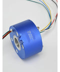 Through Hole Conductive Slip Ring 6 Way 360 Degree Rotating Power Connector Brush Collector Assembly 10A