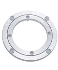 6 Inch Aluminum Heavy Duty Lazy Susan Rotating Turntable Bearing Swivel Plate Hardware for Dining Tables Woodworking and DIY Projects