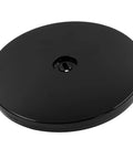 6-Inch Lazy Susan Turntable With Black Acrylic Surface Ball Bearing Rotation For Cakes And Spices Durable Acrylic Tray