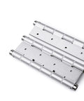 6 Inch Double Opening Door Hinge With Double Spring 360 Automatic Closing For Wooden Doors Gold, close-up of hinge design