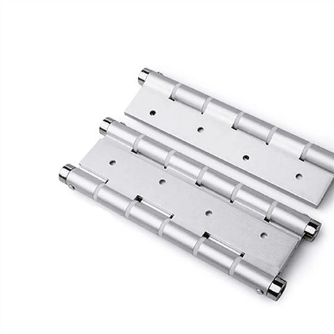 6 Inch Double Opening Door Hinge With Double Spring 360 Automatic Closing For Wooden Doors Gold, close-up of hinge design