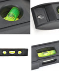 Magnetic Torpedo Level 6 Inch With 3 Bubble Vials Plumb Level And 45 Degree, Tough Magnetic Strip For Iron Surfaces, Top Read Window