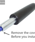 6 Inch Long Stroke Office Chair Gas Lift Cylinder Replacement, Heavy Duty Hydraulic Pneumatic Shock Piston shown with cap