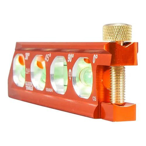 Compact 6-Inch magnetic torpedo level with a V-groove for conduit work delivers hands-free stability on metal surfaces