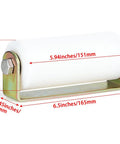 2 Pack 6 Inch UHMW Nylon Gate Roller With C Bracket For Sliding Gates Post Welded Assembly Durable Gate Guide Wheel