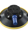 Front view of 6 Inch Vacuum Suction Cup With Beefy Heavy Duty Aluminum Base And Hand Pump, 70 Lb Capacity Glass Lifter