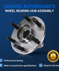 All-In-One 6-Lug Wheel Hub Bearing Assembly With ABS Front and Rear Fits 2008-2017 Buick Enclave product image