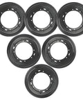 Six Pack 9 Inch Lazy Susan Bearings Heavy Duty Turntable Bearing Swivel Plate Five Sixteenths Inch Thick arranged in a circle