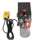 ✝️ 6 Quart Double Acting Hydraulic Pump 12V Hydraulic Power Unit，3KW Powerful Motor,Used For Electric Forklifts And Dump Trucks