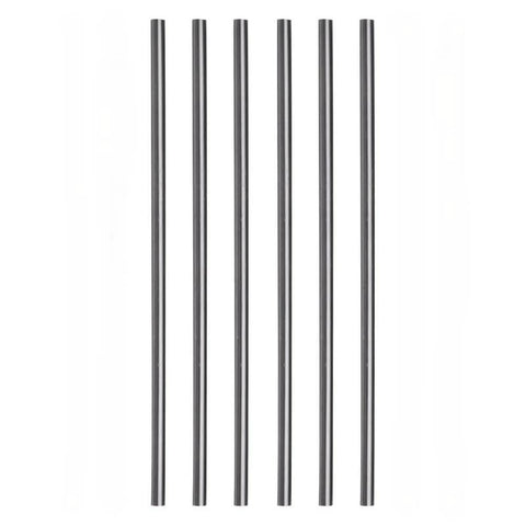 Set Of 6 5.5mm By 300mm 304 Stainless Steel Sturdy Round Rods For Metalworking And DIY Projects Rust Resistant Easy To Cut