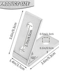 Inside Angle Bracket Brace For Half Inch Bolts Four Pack Fits Three Point Six Inch Strut Channel Galvanized Carbon Steel