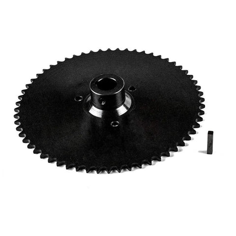 Durable 60 Tooth Roller Chain Sprocket B Type For 1 Inch Bore With One Quarter Inch Keyway And Two Setscrews Unhardened Teeth