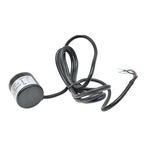 600 PPR Rotary Encoder AB Two Phase Incremental Encoder 6mm Shaft with wiring shown