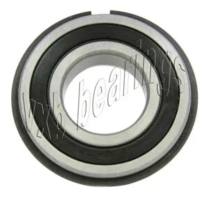 6001-2RSNR Sealed Bearing 12x28x8 With Snap Ring - VXB Ball Bearings