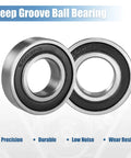 6003RS Deep Groove Ball Bearing Sealed 17mm x 35mm x 10mm Carbon Steel Bearing front view showing precision and durability