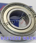6003ZZE Nachi Bearing Shielded C3 Japan 17x35x10 - VXB Ball Bearings