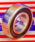 6004-2RS C3 Clearance Sealed Bearing 20x42x12mm chrome steel close-up