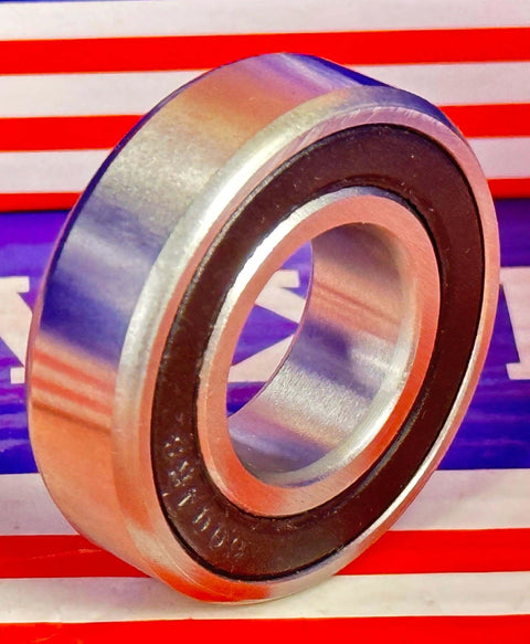 6004-2RS C3 Clearance Sealed Bearing 20x42x12mm chrome steel close-up