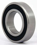 Side view of 6006 RS1 Ball Bearing Double Sealed ID 30mm OD 55mm Width 13mm, deep groove radial bearing.