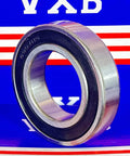 Close-up of 6007-2RS Sealed Bearing 35x62x14mm with rubber seals, chrome steel material, against a branded background.