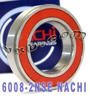 6008-2NSE Nachi Bearing 40x68x15 Sealed C3 Japan - VXB Ball Bearings