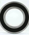 6008 2RS Deep Groove Ball Bearing 40x68x15mm Double Rubber Sealed Radial Bearing front view