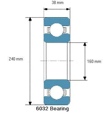 6032 Bearing Deep Groove 6032 - VXB Ball Bearings