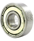 605ZZ Bearing 5x14x5mm - Shielded - Miniature, chrome steel construction with double metal shields