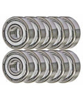 606ZZ 6x17x6 Shielded Miniature Bearing Pack of 10 - VXB Ball Bearings