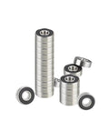 Pack of 20 608-2RS sealed 8x22x7mm deep groove ball bearings in bearing steel with double rubber seals for skateboard longboard 3D DIY projects