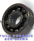 608 Full Complement Ceramic High Temperature 1000 Degrees 8x22x7 Si3N4 - VXB Ball Bearings